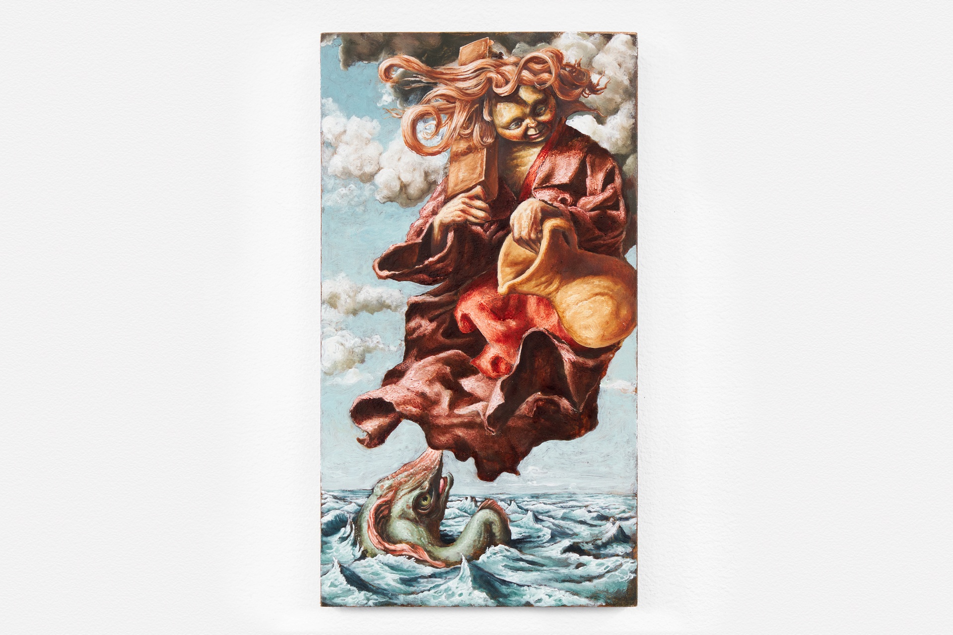 Angelus, 2021oil on wood panel27 x 15 cm