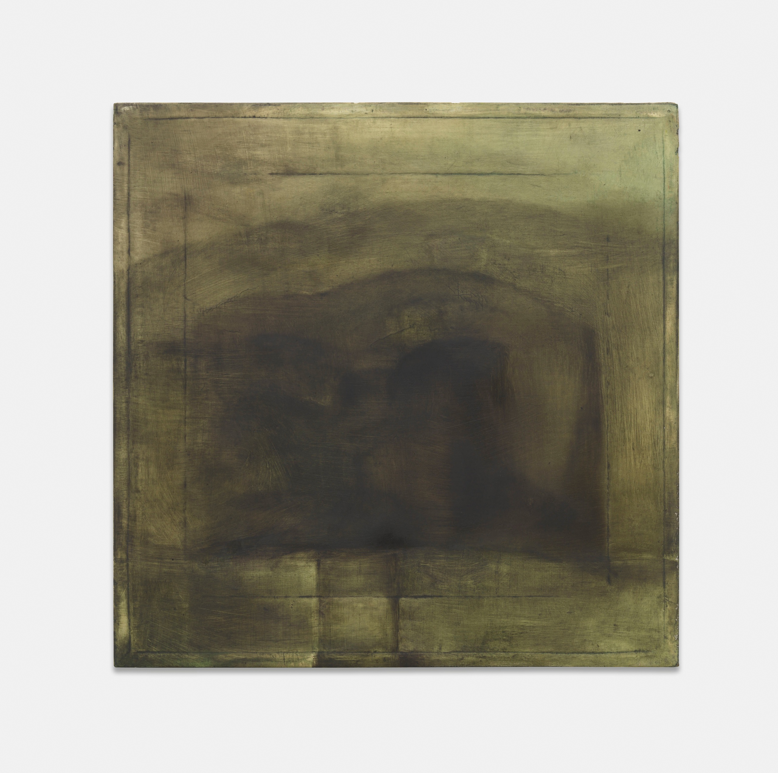 Beaux MendesUntitled, 2022oil on half-chalk ground on muslin30.2 x 30.2 cm | 12 x 12 in