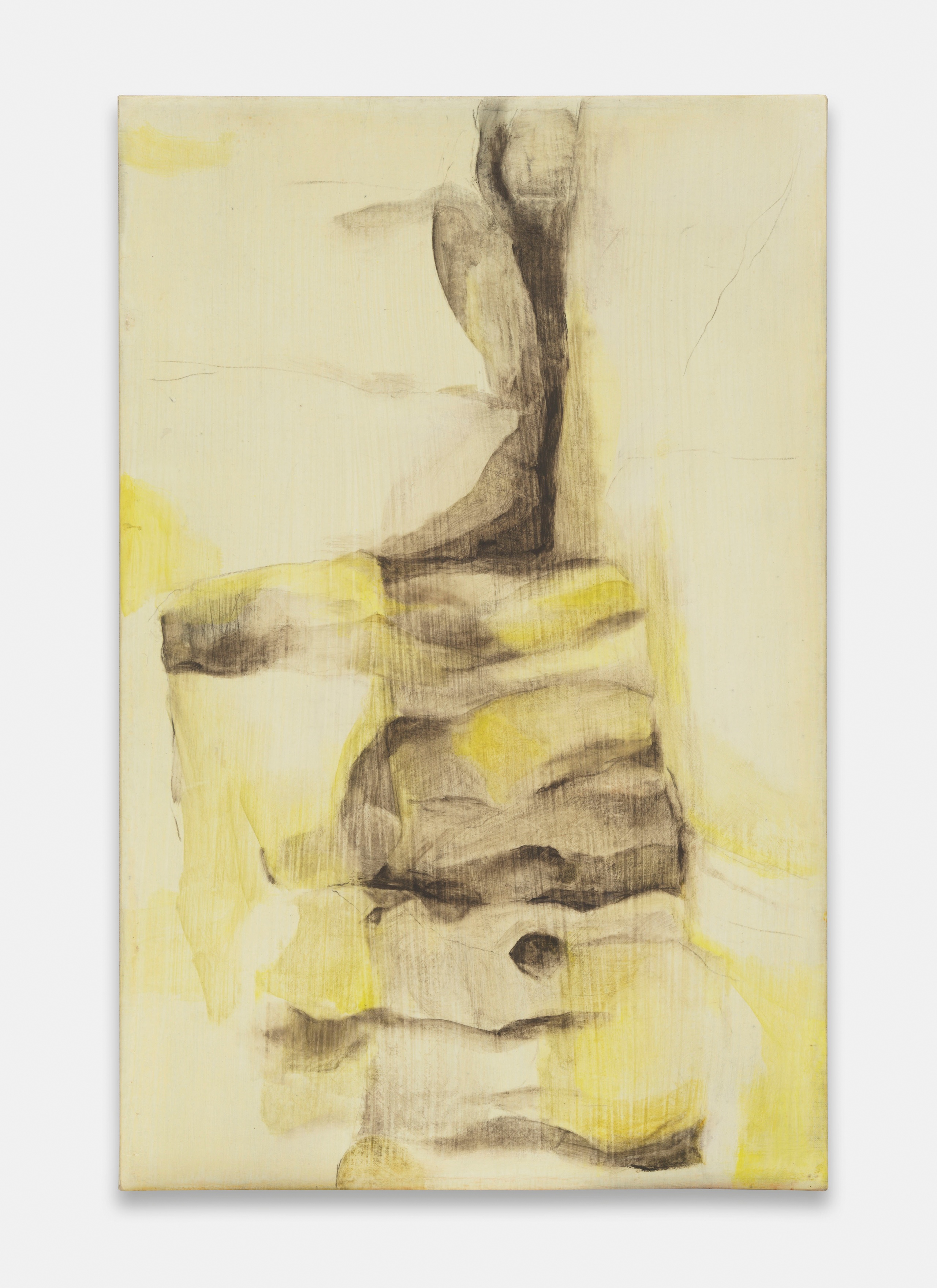Beaux MendesUntitled, 2023charcoal and oil on half-chalk ground44 x 27.5 cm | 17 1/3 x 10 3/4 in