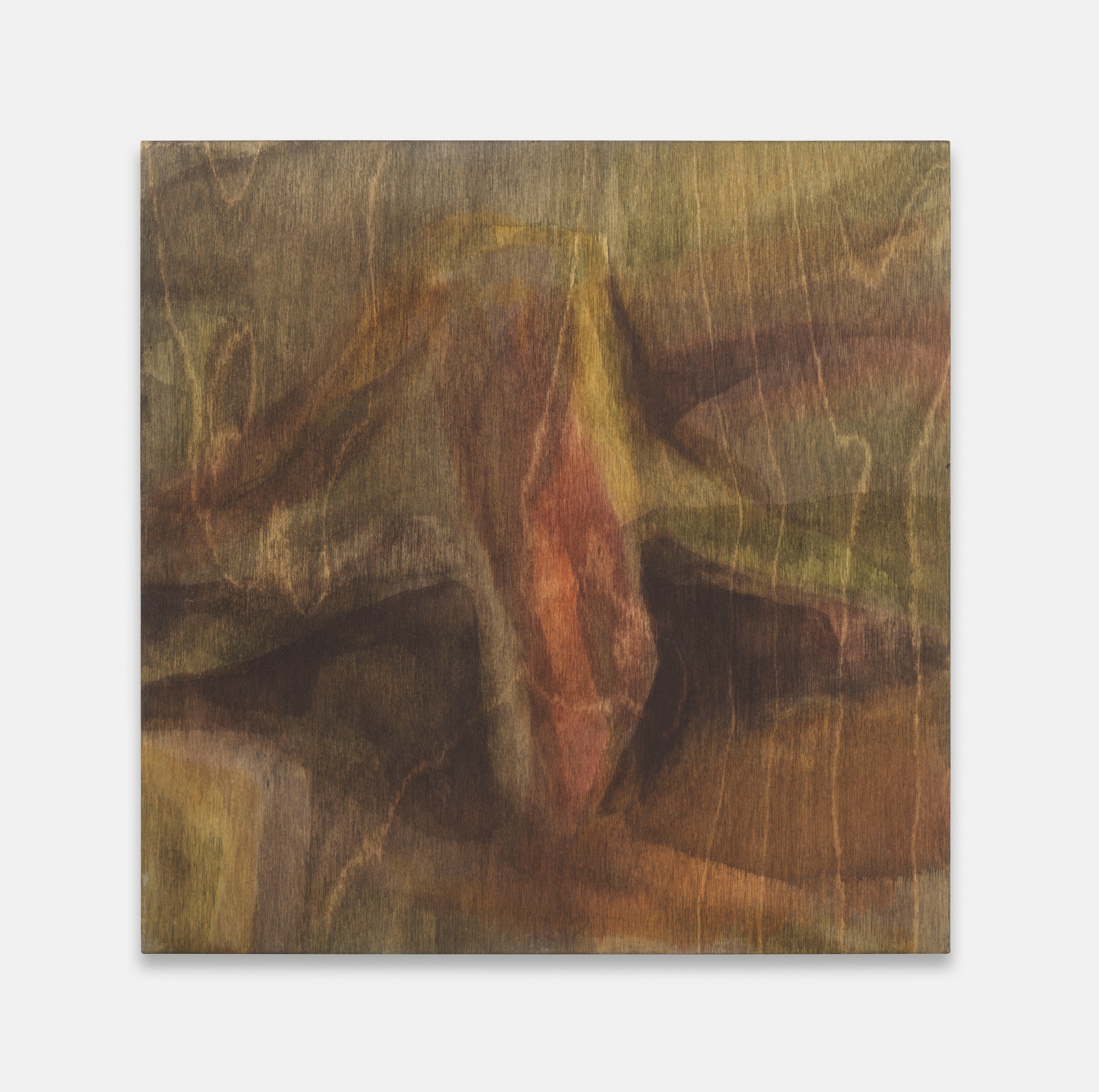 Beaux MendesUntitled, 2023wood stain on panel30.5 x 30.5 cm | 12 x 12 in