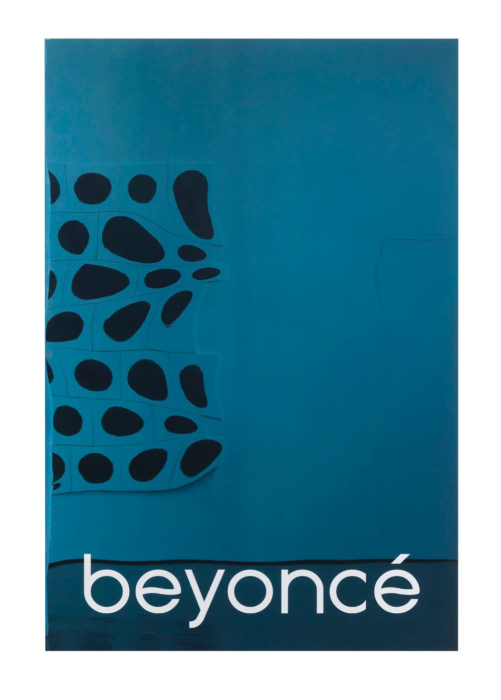 Beyonce, 2013. Silkscreen enamel on polished steel on aluminum honeycomb panel. 185.4 x 121.9 cm