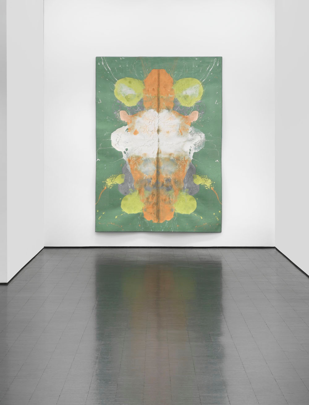 Chronophobia III, 2019Acrylic paint on carpet240 x 180 x 2 cm