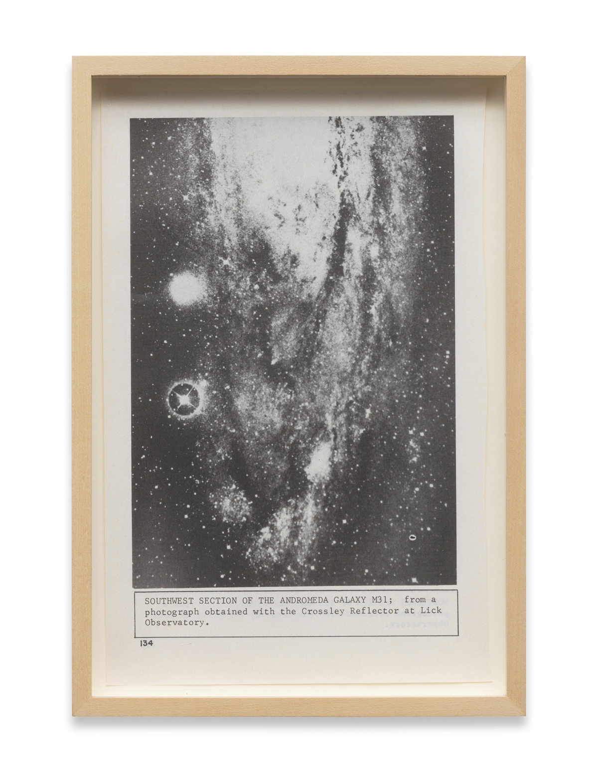Lutz BacherThe Celestial Handbook, 2011one of 85 framed offset printed book pages 25.5 x 17.5 cm | 10 x 7 in