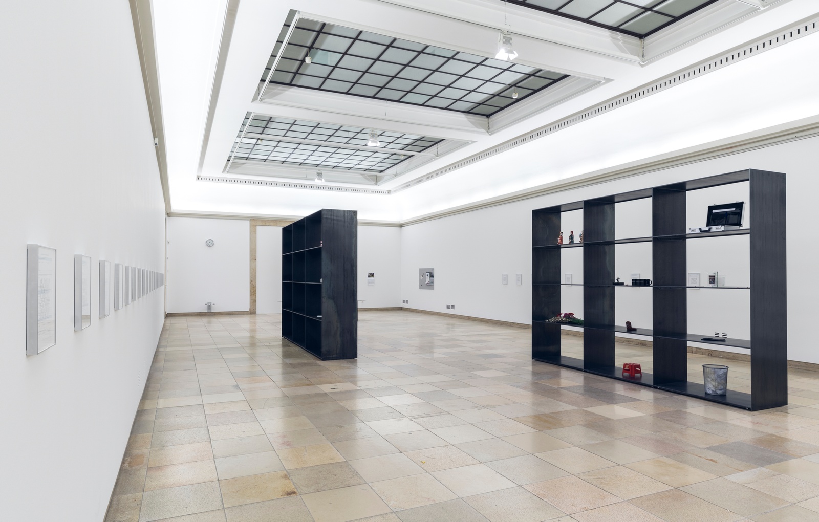 Installation view, Sung Tieu, Zugzwang, Haus der Kunst, Munich, 31 January - 30 August 2020